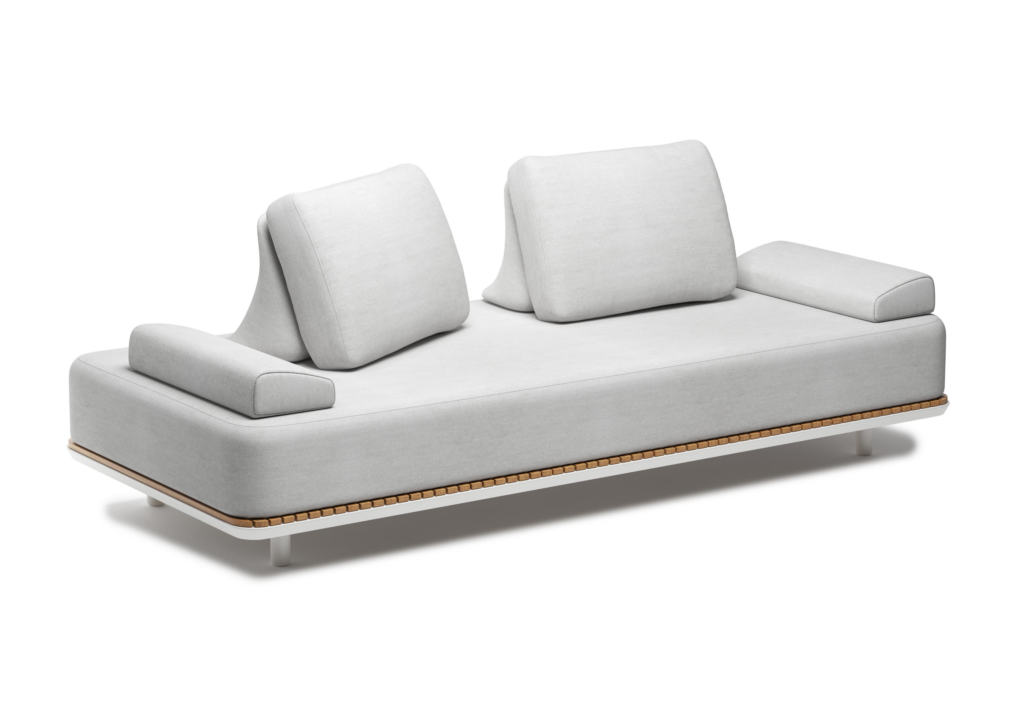 Hand-Crafted Morgan Coconut Sofa by Snoc