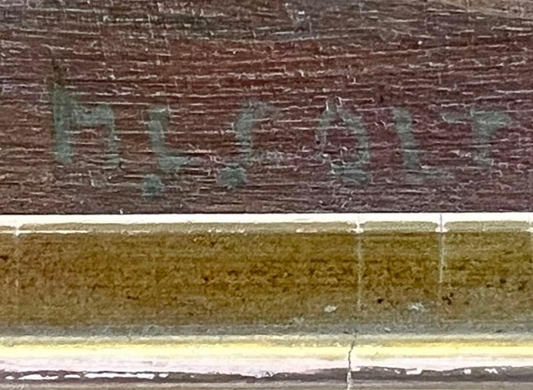 Morgan Colt Impressionistisches Öl auf Tafel, ca. 1920er Jahre im Angebot 3