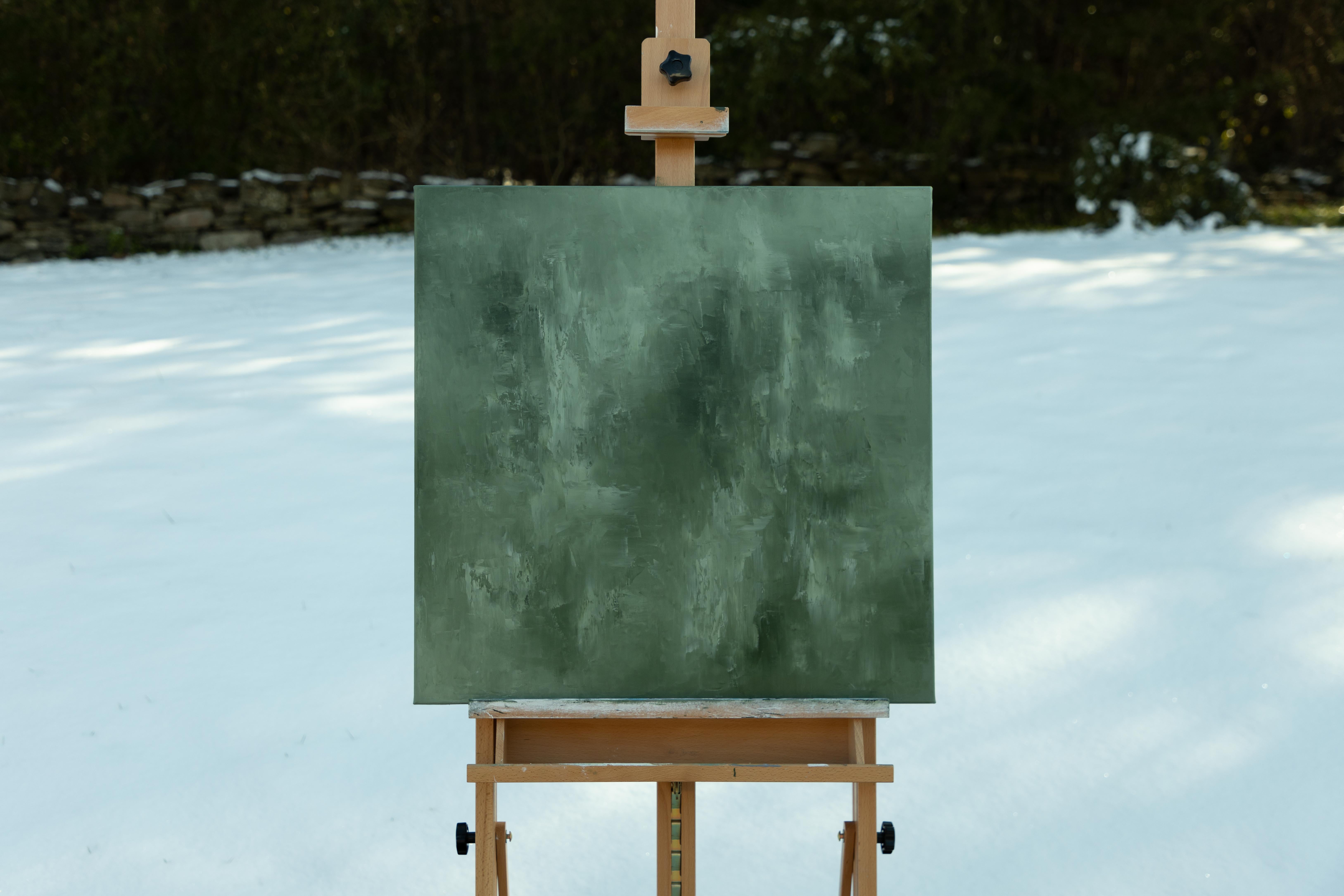Frantoio, Pittura ad olio astratta - Painting Astratto di Morgan Fite