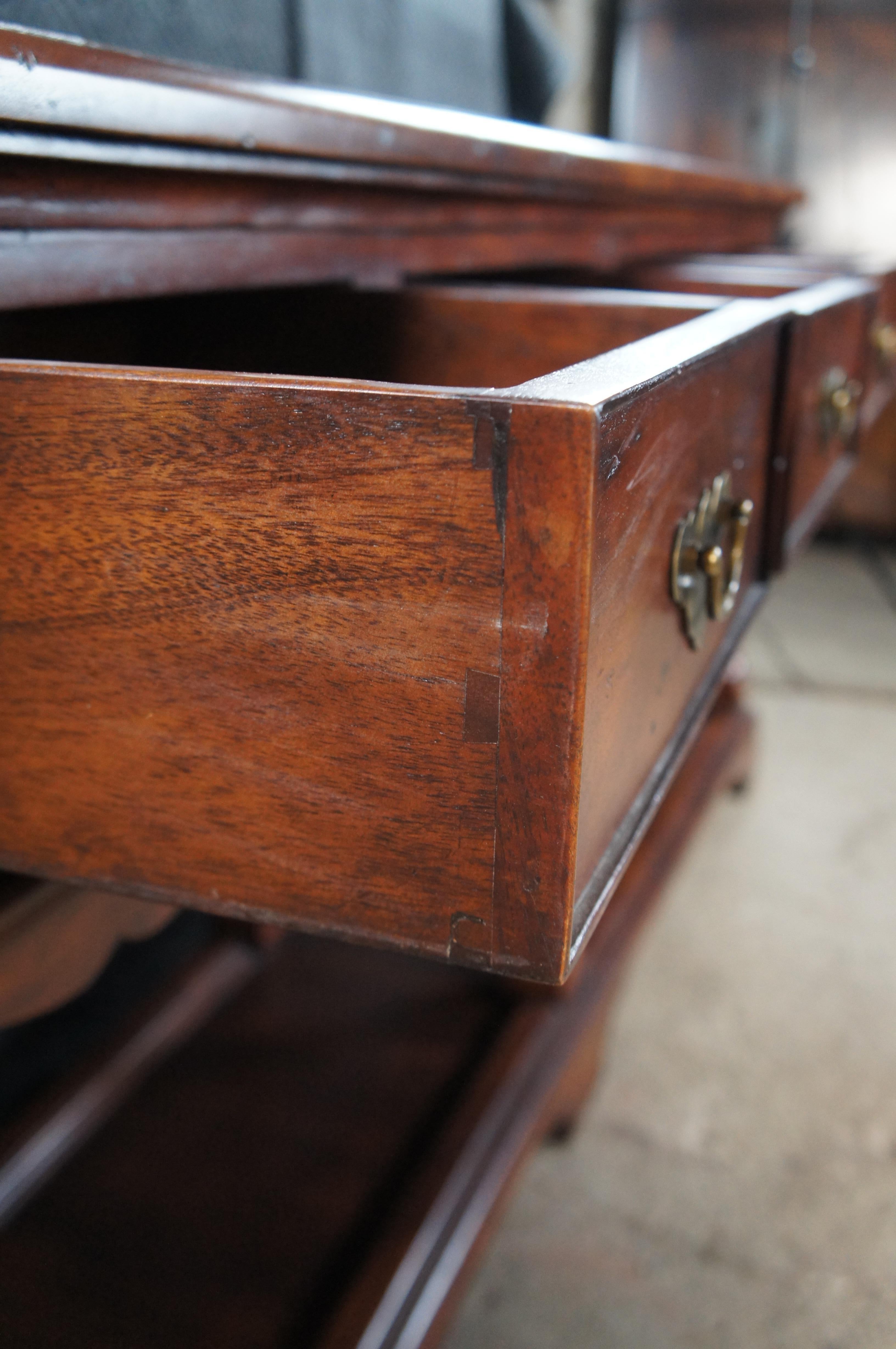 Morgan Hill English Georgian Cherry Farmhouse Potboard Sideboard Buffet For Sale 2