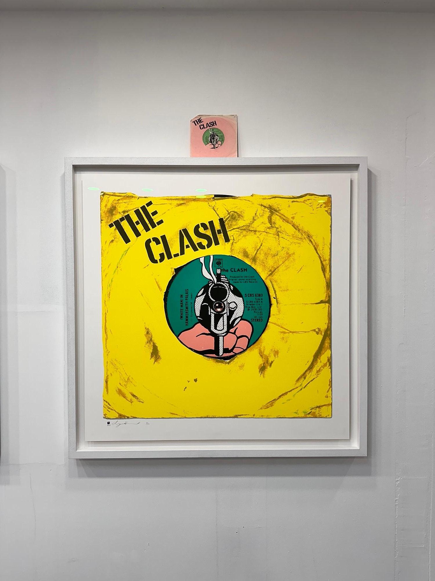 (White Man) In Hammersmith Palais - Silkscreen Edition (Framed) - Modern Print by Morgan Howell