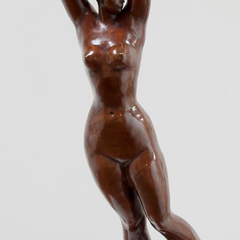Hautfarbener Nackt (Moderne), Sculpture, von Morgan Russell
