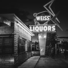 Liquor Store, Nashville, Whitinge par Morgan Silk - Photographie en noir et blanc