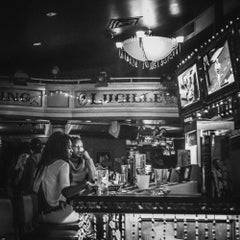 Lucky Lucille, Vicksburg, Mississippi - Fotografía nocturna en blanco y negro