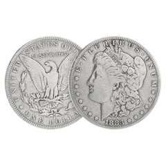 Morgan Silver Dollar 1883, United States 90 Percent Silver Coin