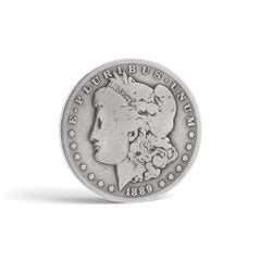 Morgan Silver Dollar 1889 O New Orleans, United States 90 Percent Silver Coin