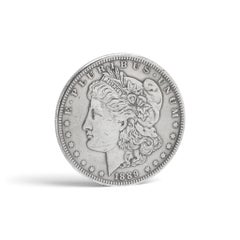Morgan Silver Dollar 1889, United States 90 Percent Silver Coin