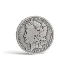 Morgan Silver Dollar 1891 O New Orleans, United States Antique Silver Coin