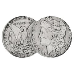 Morgan Silver Dollar 1900 O New Orleans, United States 90 Percent Silver Coin