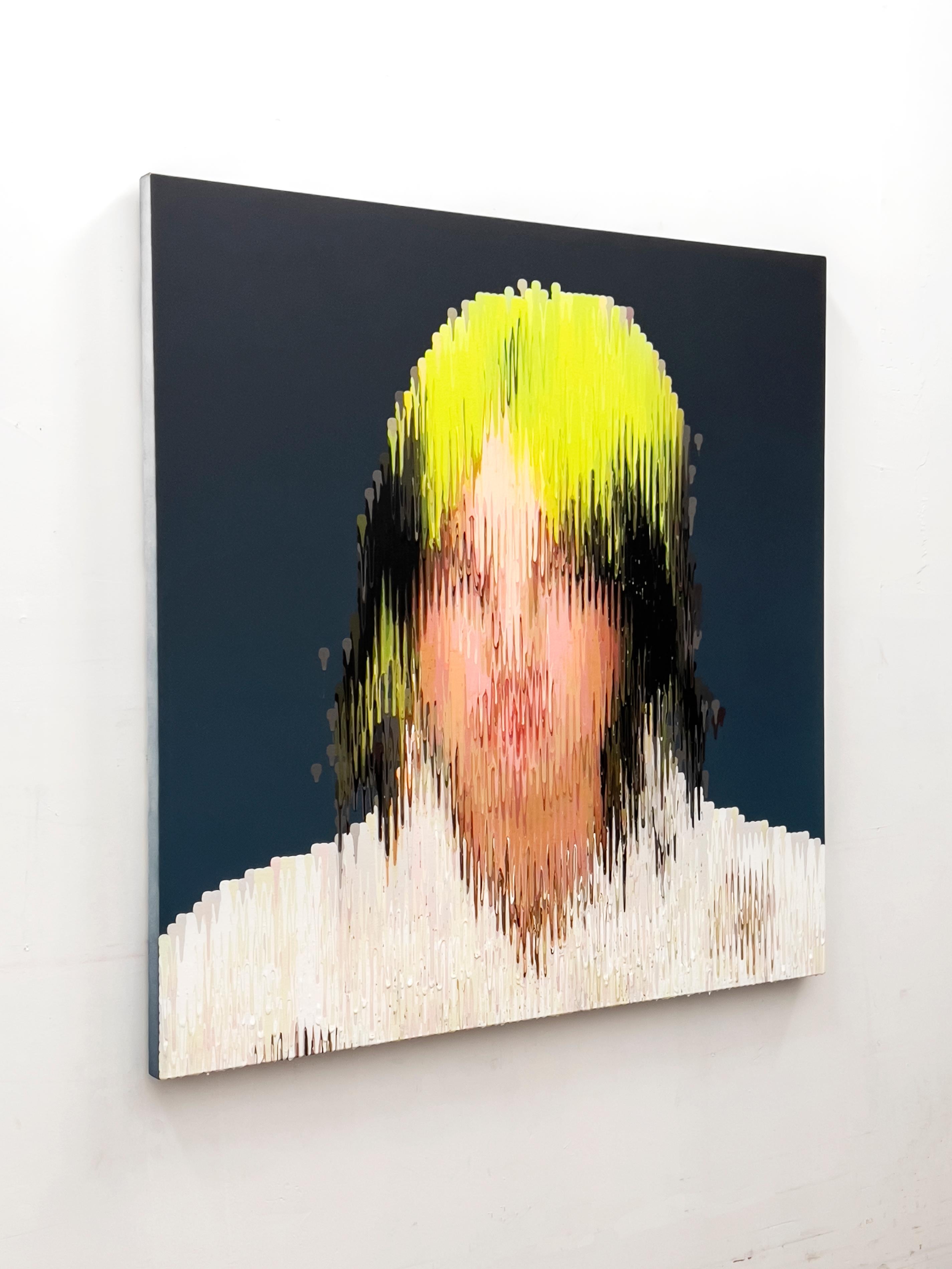 Morgan Sims Portrait Painting - Billie Eillish