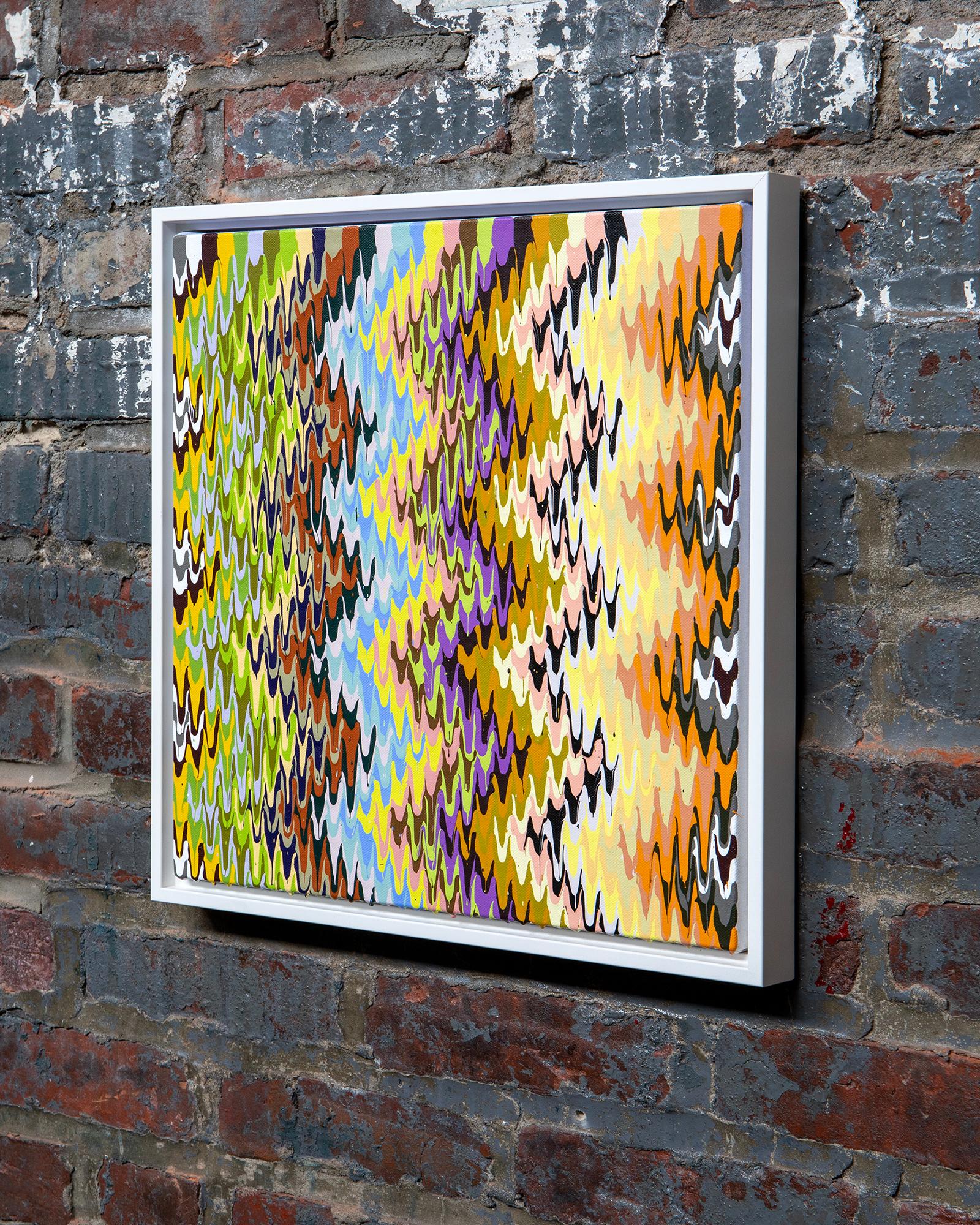 Morgan Sims Abstract Painting - Zigzag