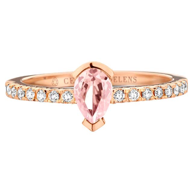 Gemondo Orecchini da donna in oro rosa 375 da 9 carati, con Gemondo Orecchini da donna in oro rosa 375 da 9 carati, con