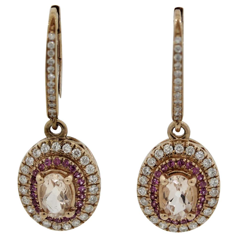 Modern sapphire earrings Clearance