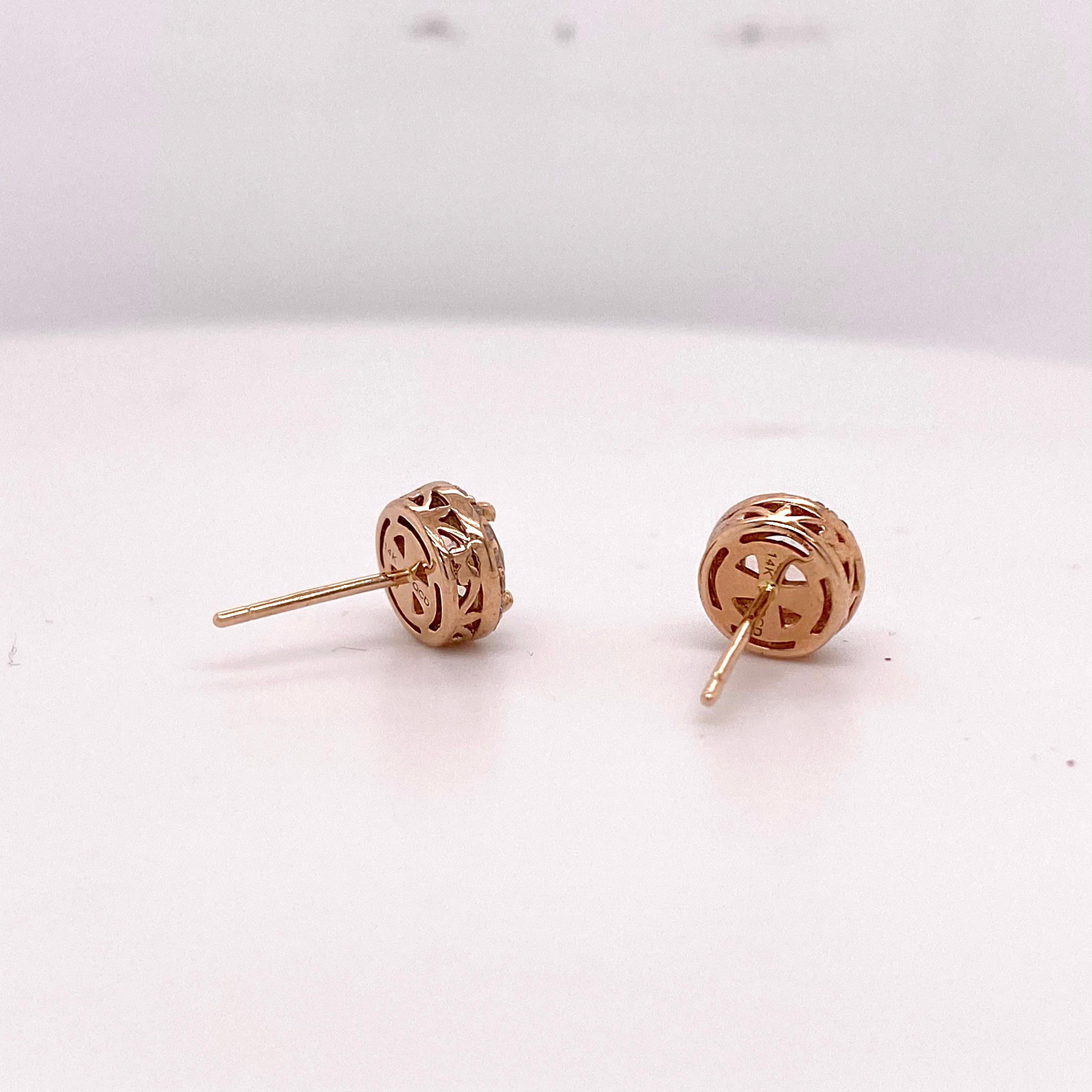 .75 diamond stud earrings