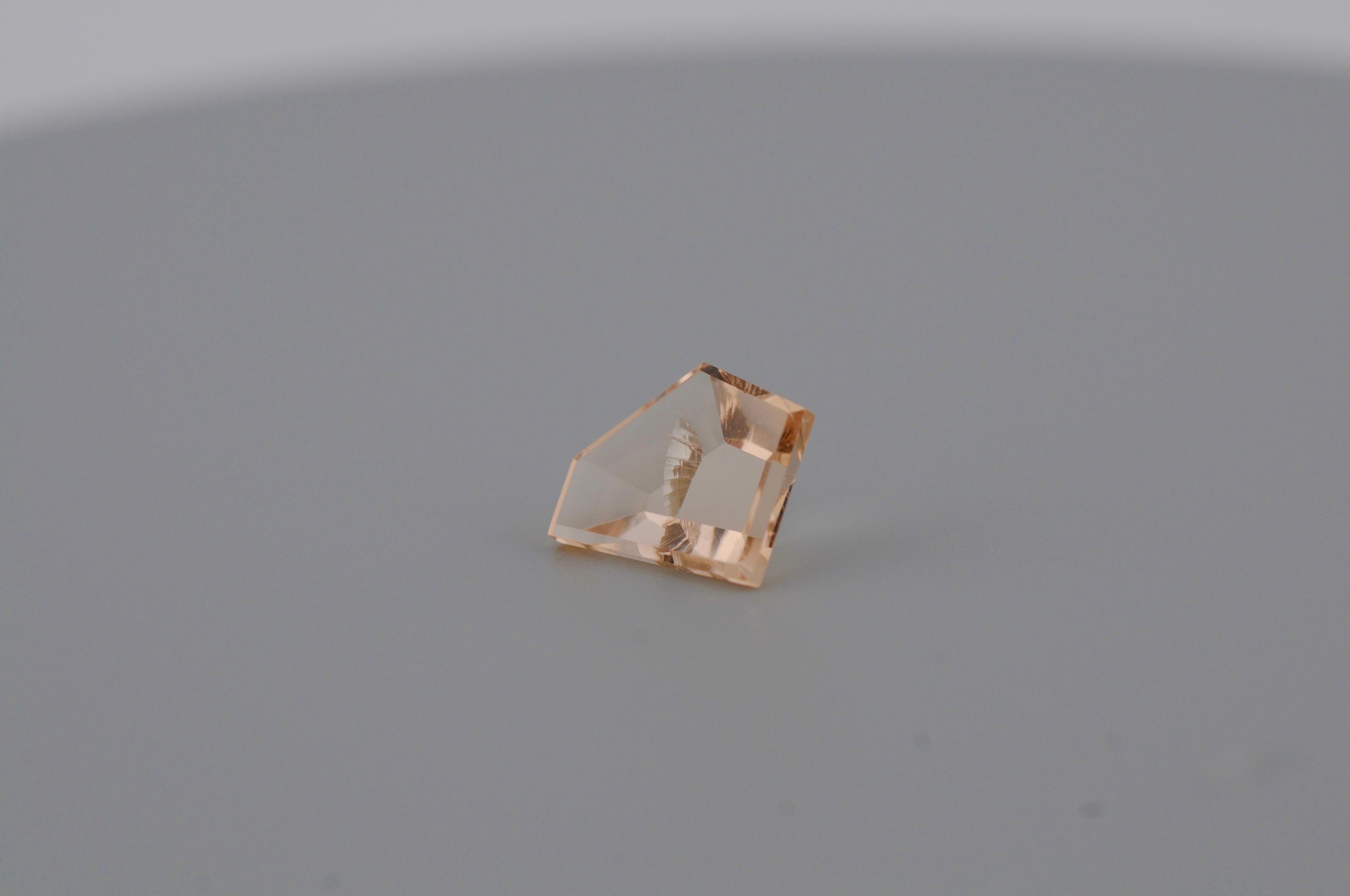 Taglio misto Morganite Namibia  - 3,10 ct in vendita