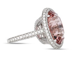 Morganite Ring, 12.74 Carats