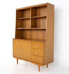 Morganton Mid Century Walnut China Cabinet