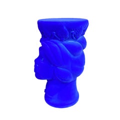 Mori in velluto blu per la casa NWOT