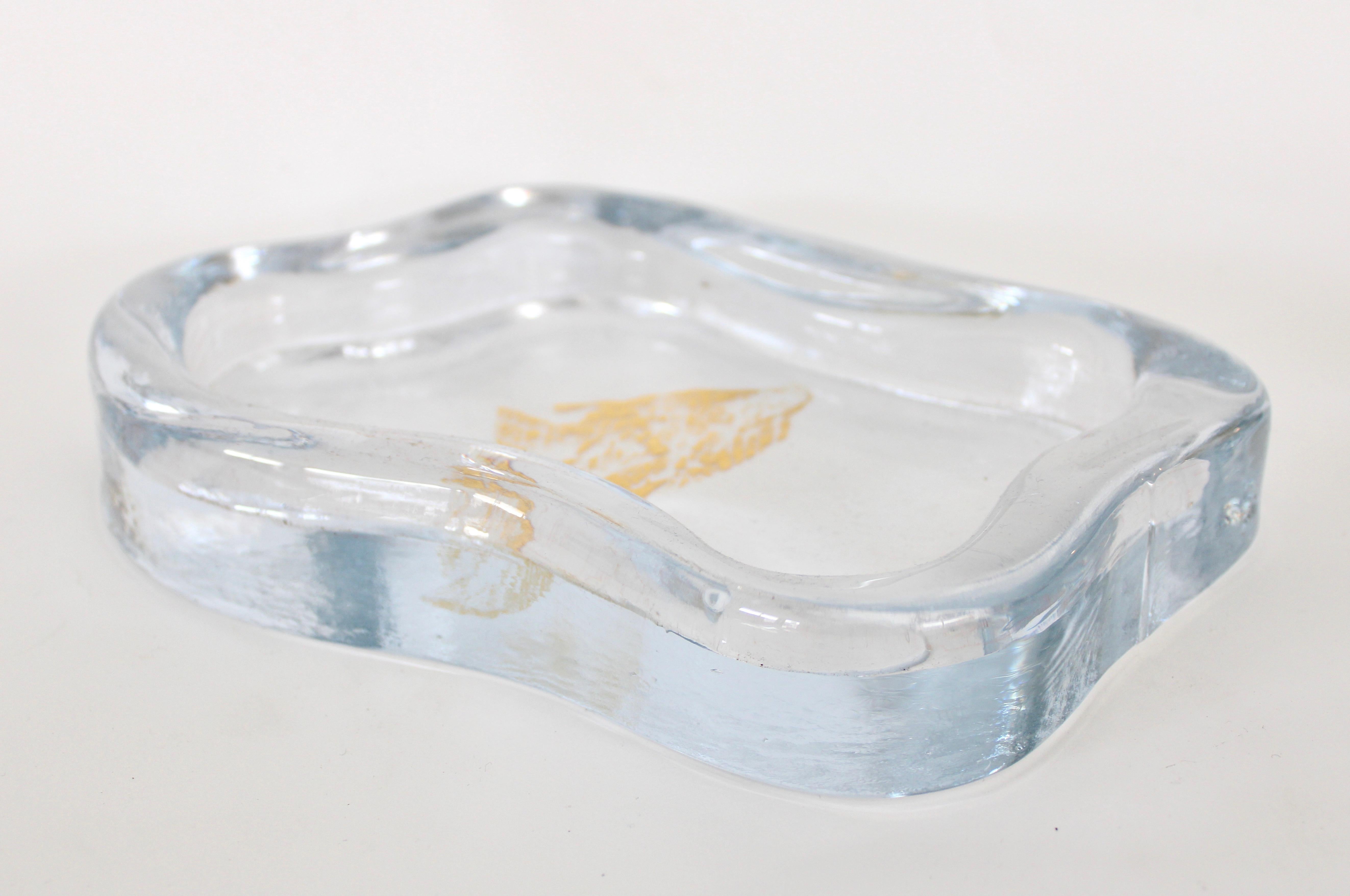 Modern Moribana Dish Vide Poche Yali Glass Murano 2019 designed by Marie-Rose Kahane  For Sale