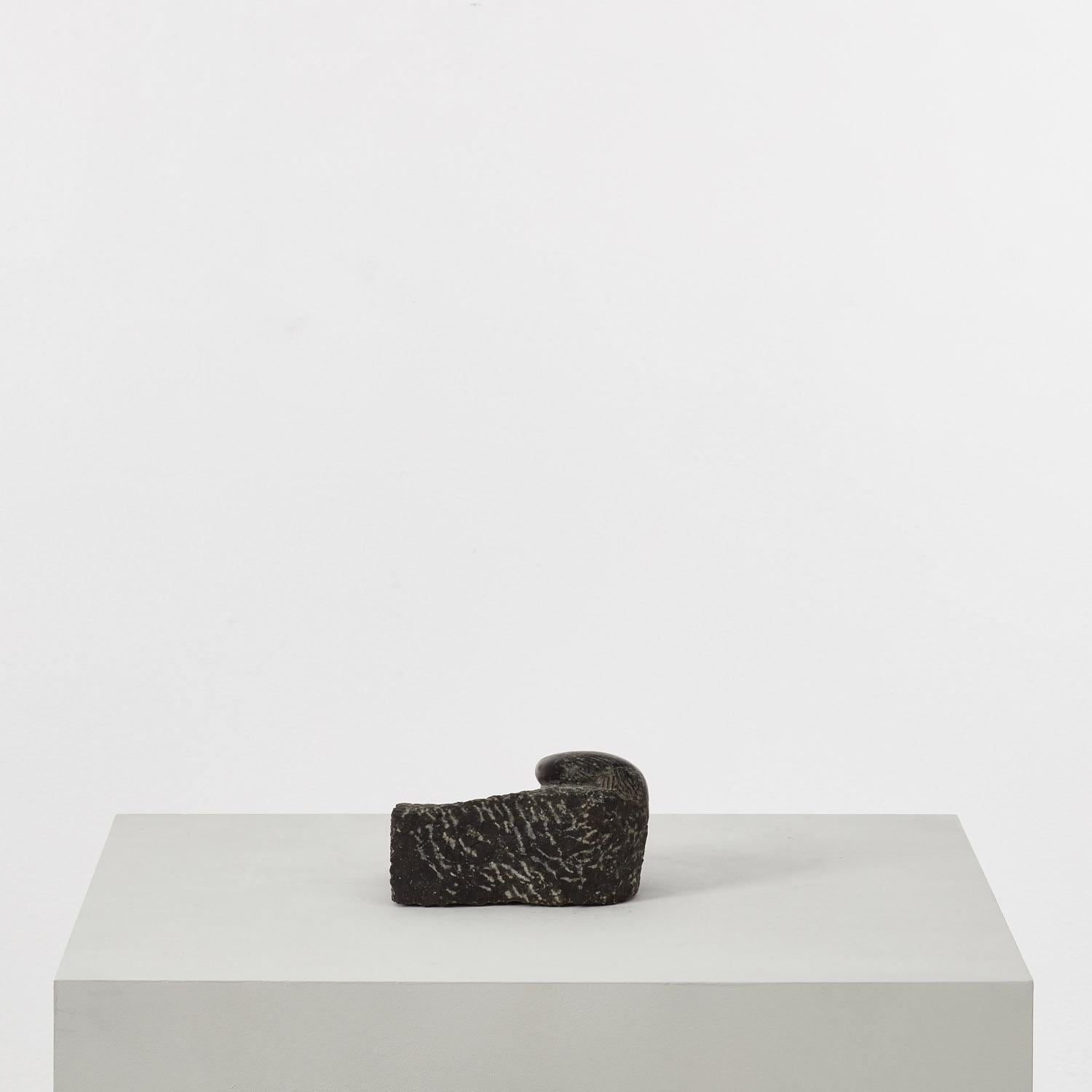Swiss Morice Lipsi figurative granite sculpture - Switzerland, 20th century