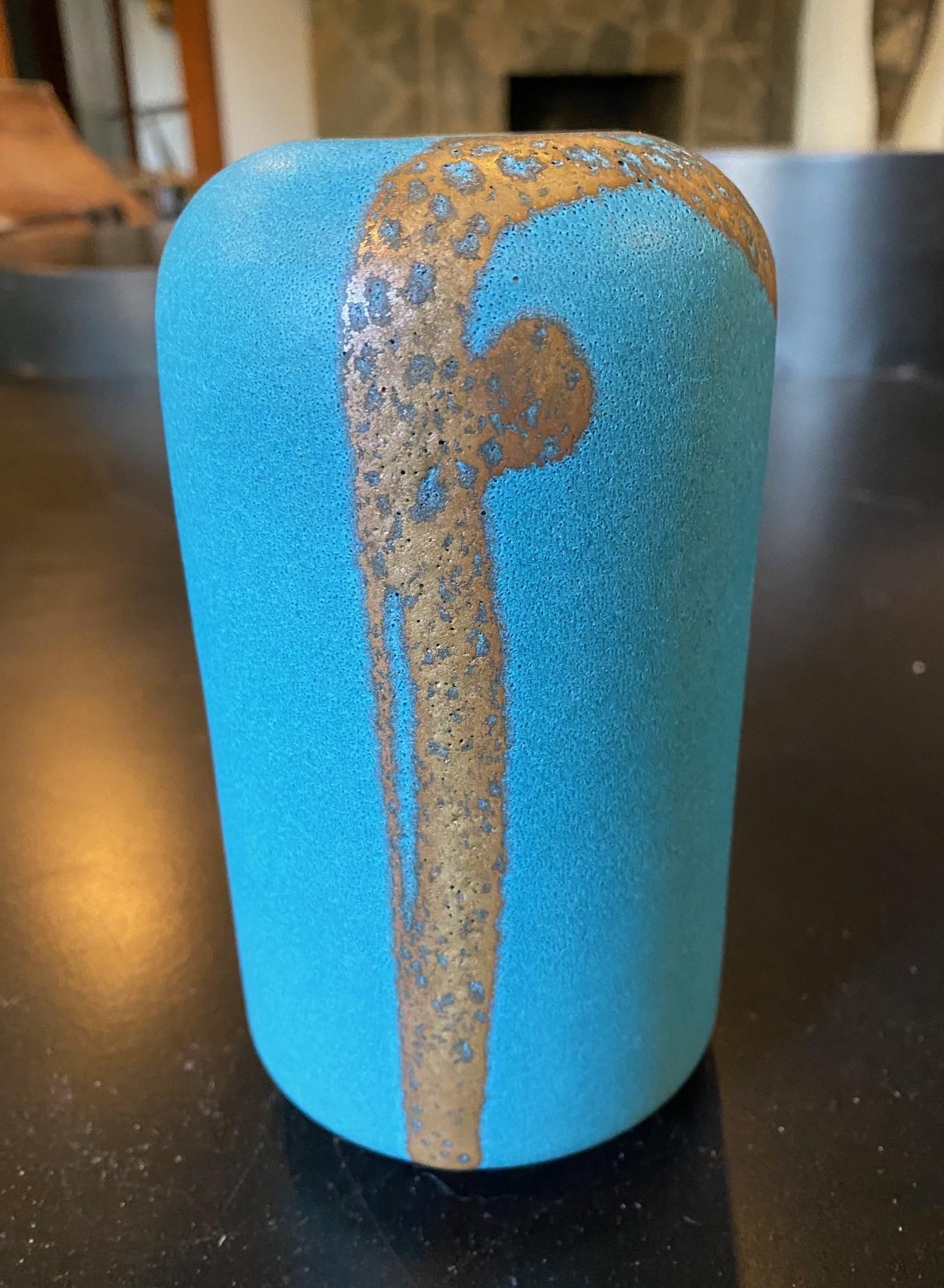 Morino Hiroaki Taimei Signed Japanese Studio Pottery Art Vase With Original Box 1