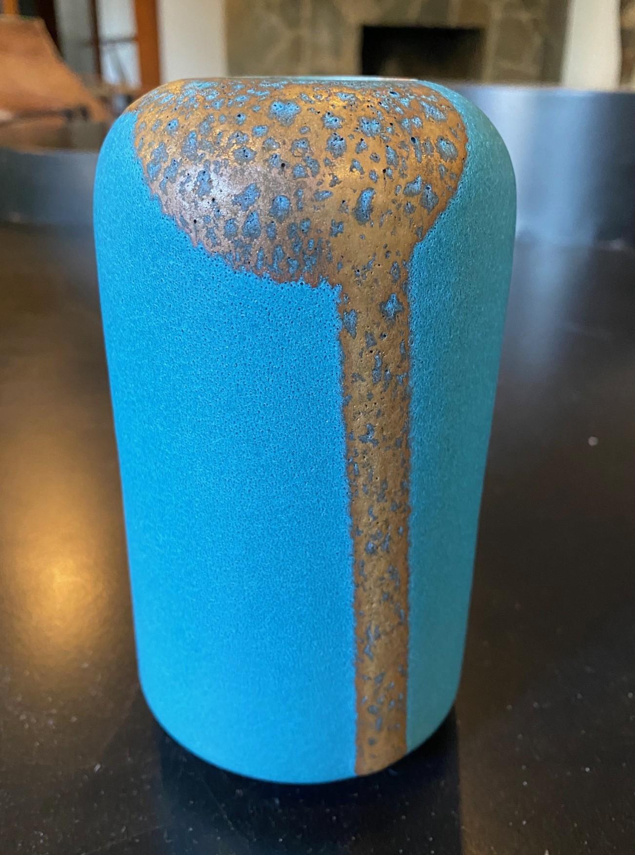 Morino Hiroaki Taimei Signed Japanese Studio Pottery Art Vase With Original Box 2