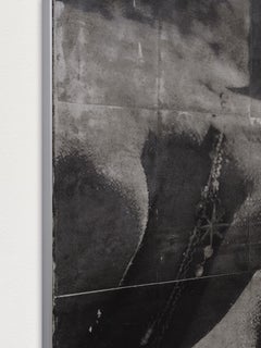 Photographic Black and White Transfer on Canvas, 2026 Moritz Berg
