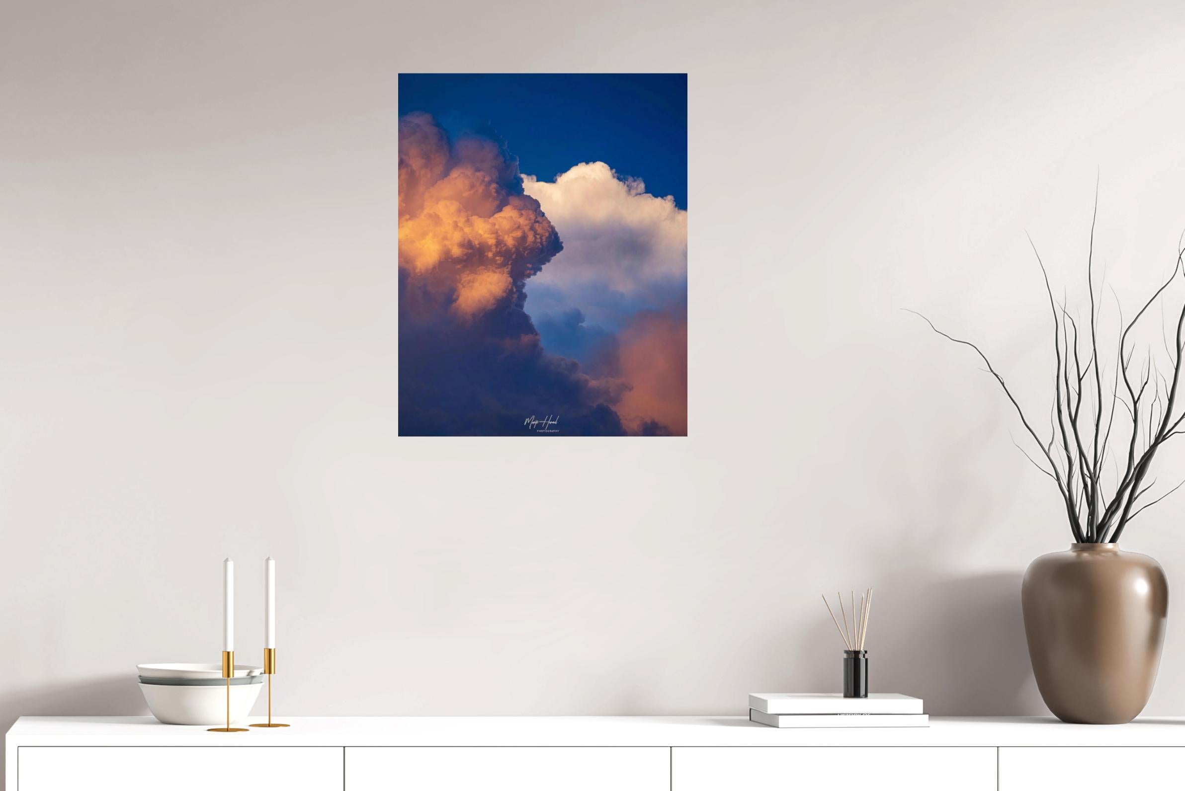 Tête dans les nuages - Photograph de Moritz Hormel