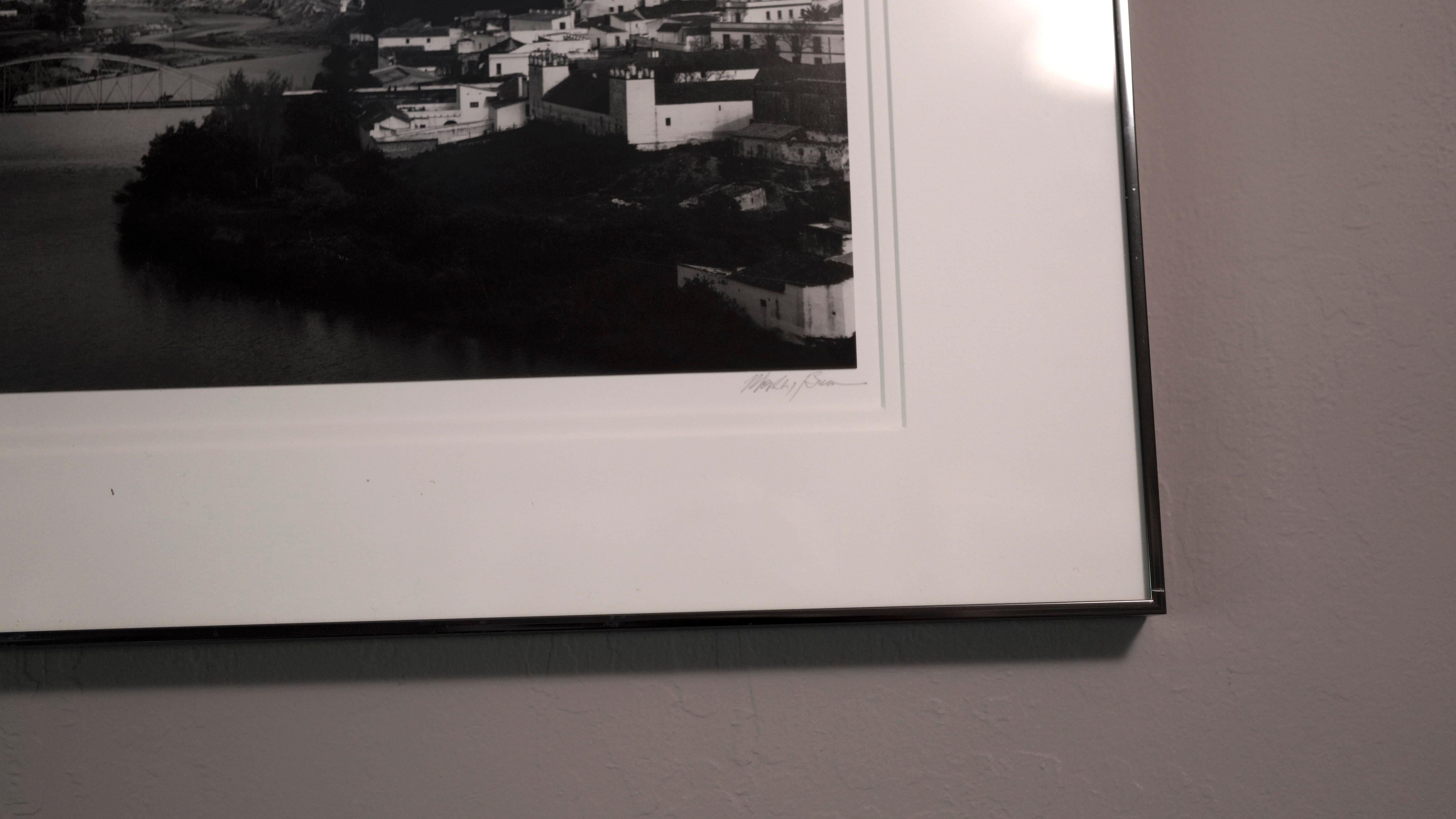 Arcos De La Frontera, Spain - Black Black and White Photograph by Morley Baer
