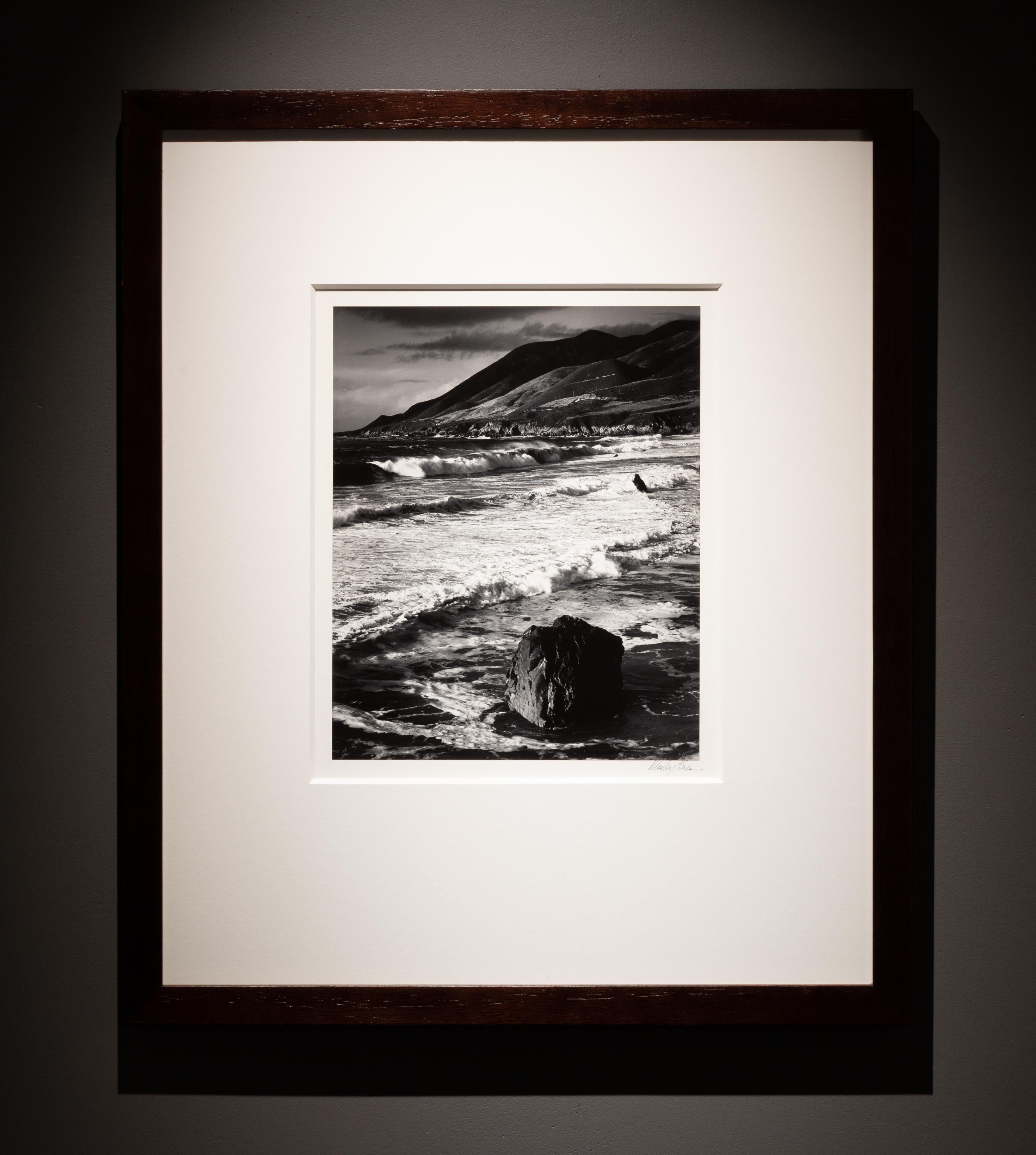 Winter Surf, Garrapata - Photograph by Morley Baer