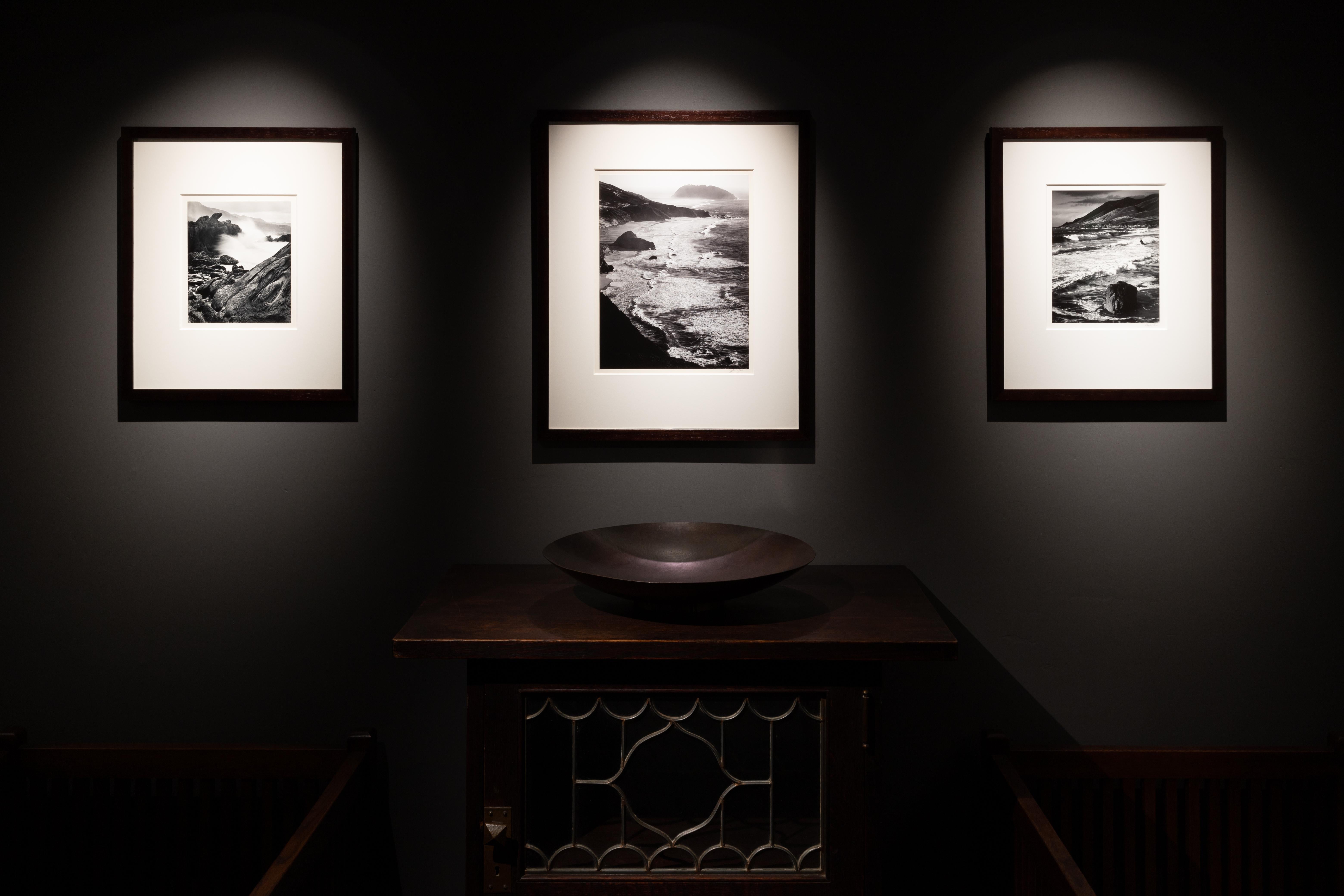 Winter Surf, Garrapata - Modern Photograph by Morley Baer