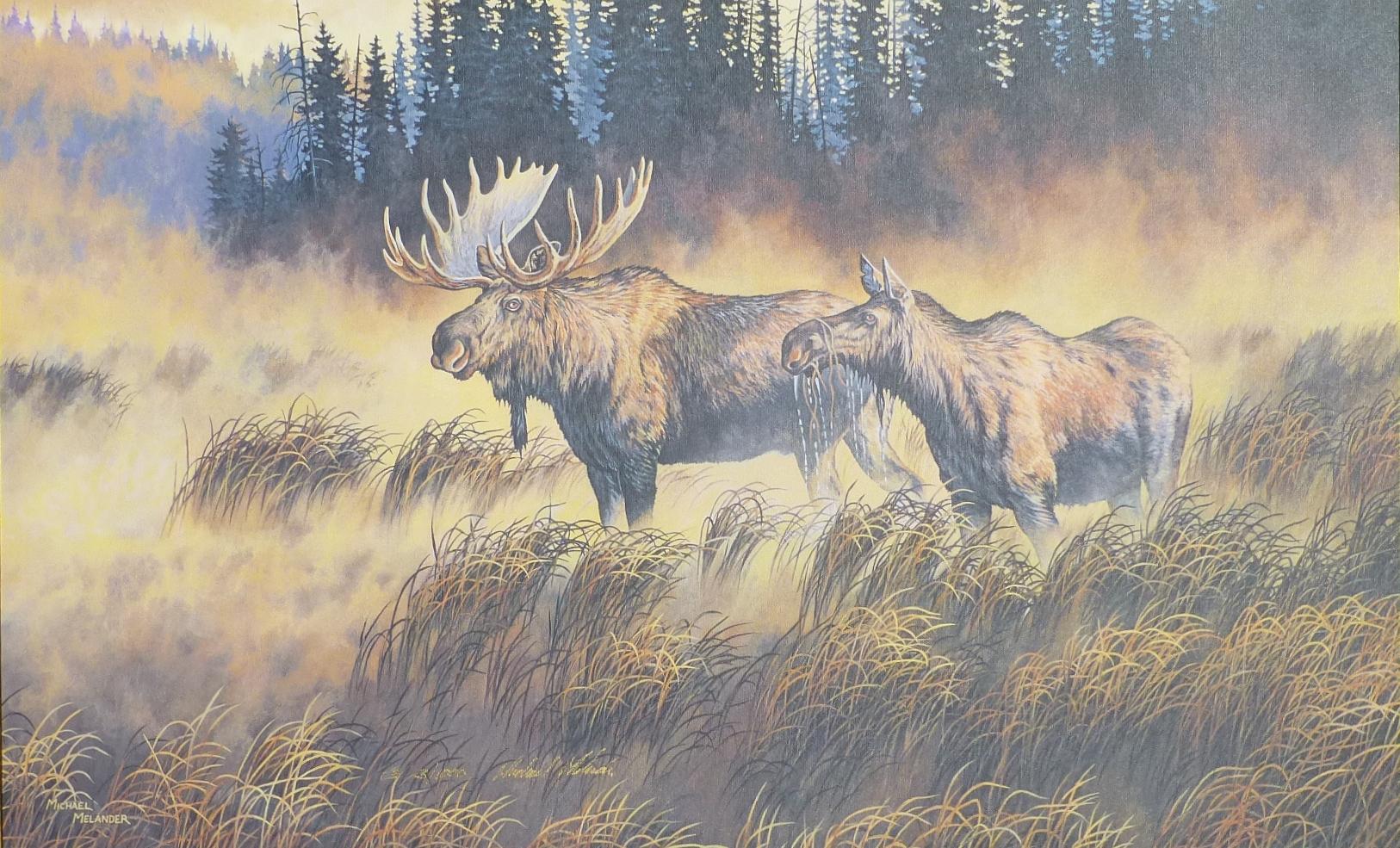 Morning Mist by Michael Melander In New Condition For Sale In Coeur d'Alene, ID