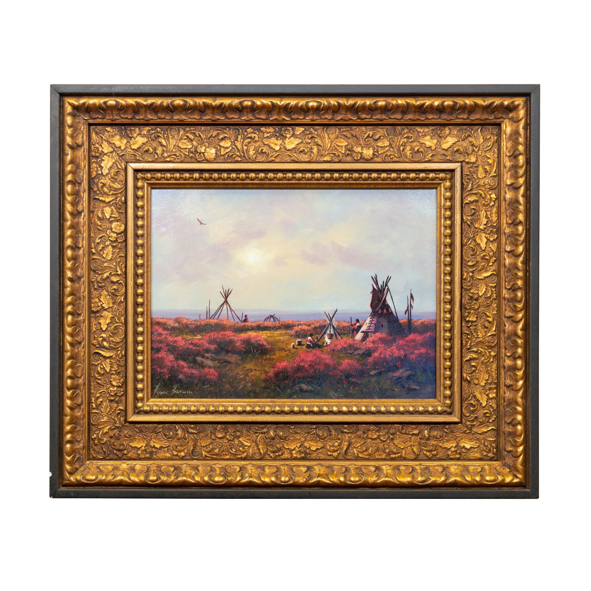 Morning Mist, Original-Ölgemälde von Heinie Hartwig (amerikanisch) im Angebot