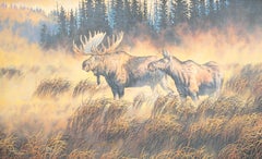 Morning Mist, Original-Ölgemälde von Michael Melander