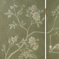 Moro Écran Chinoiserie vert foncé