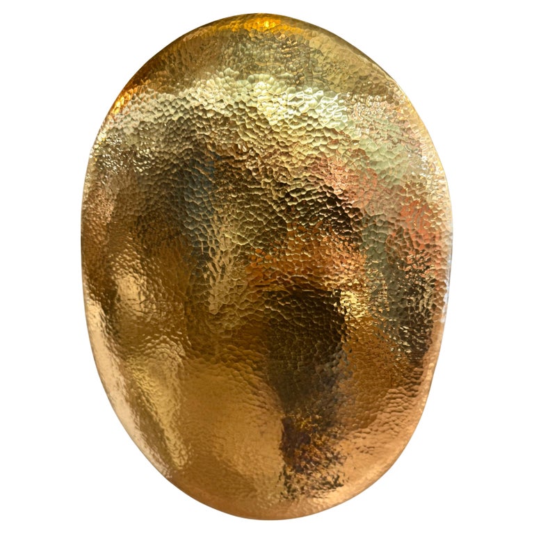 MORO Handmade Hammered Brass Wall Sconce – Mid-Century Modern Lighting