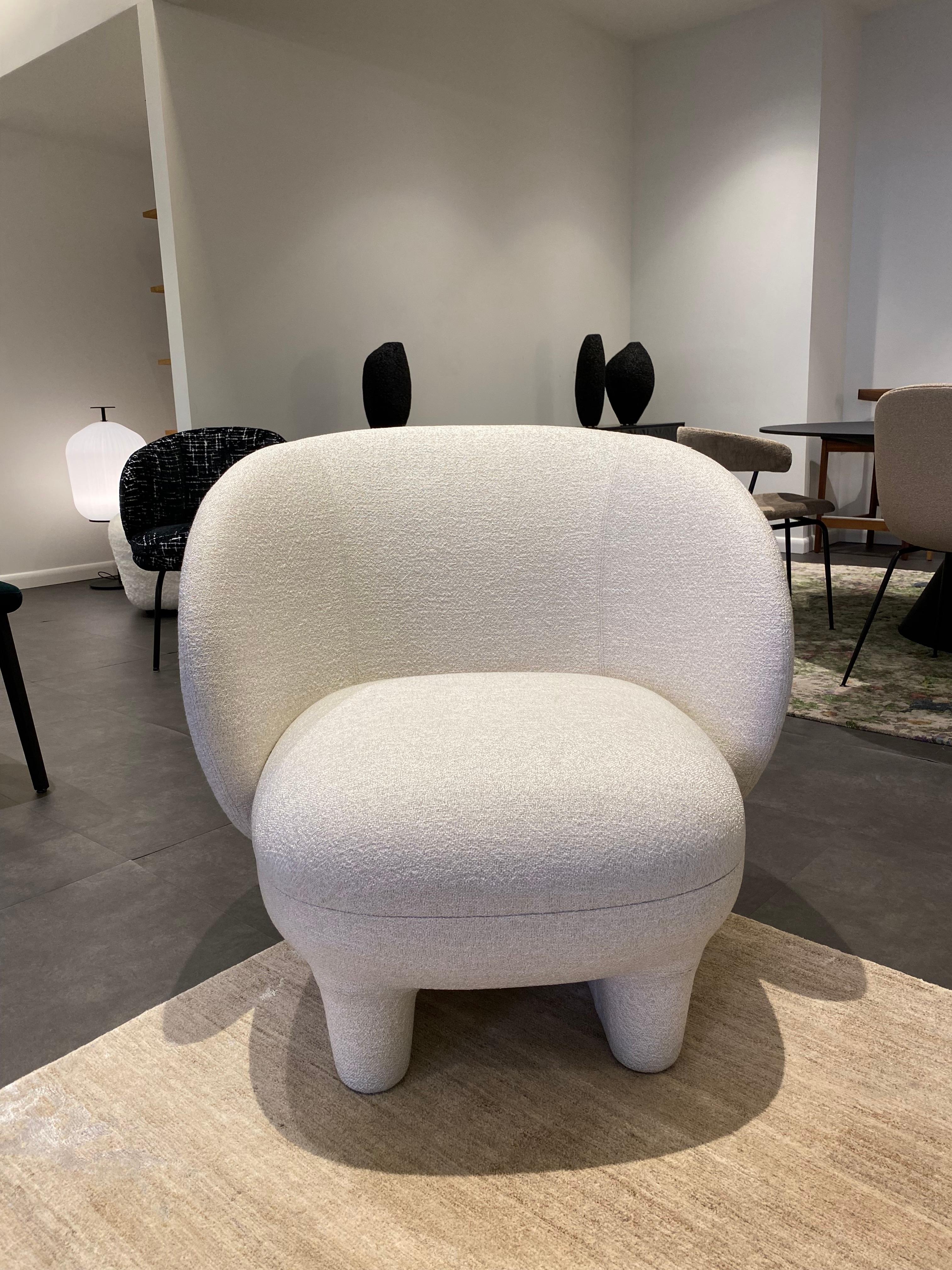 Moro Lounge Armchair by Sebastian Herkner in STOCK In Excellent Condition In New York, NY