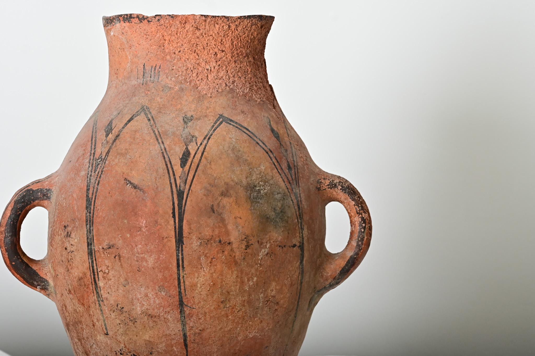 Brocca per acqua in terracotta berbera marocchina del XIX secolo in vendita 1