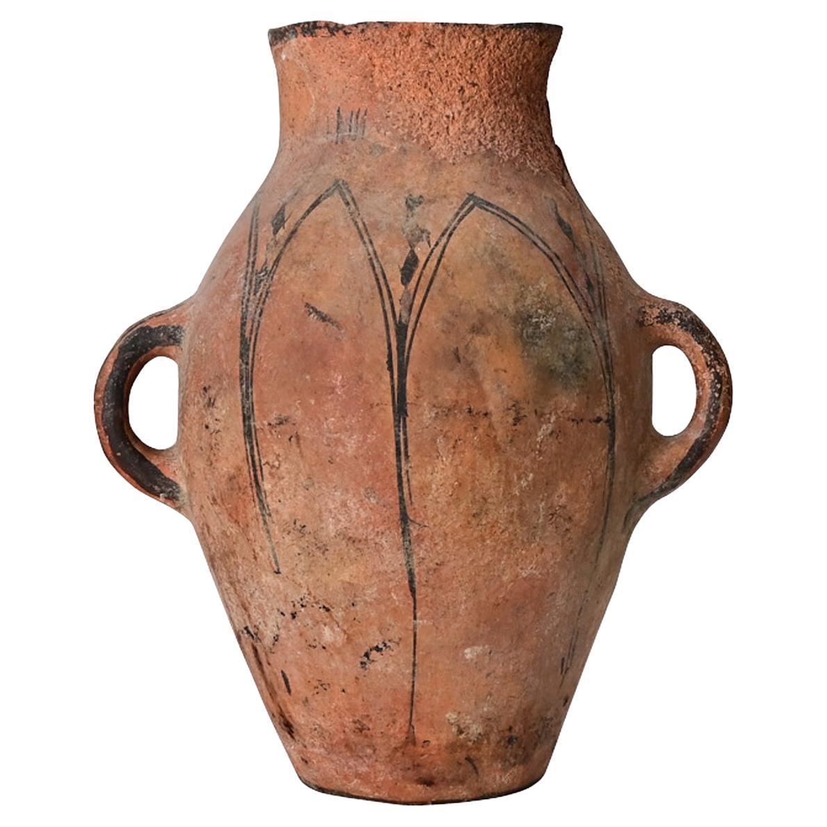 Moroccan 19th century Berber Terracotta Water Jug