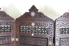 Moroccan Aesthetic Period Summer Fire Screen or Folding Screen