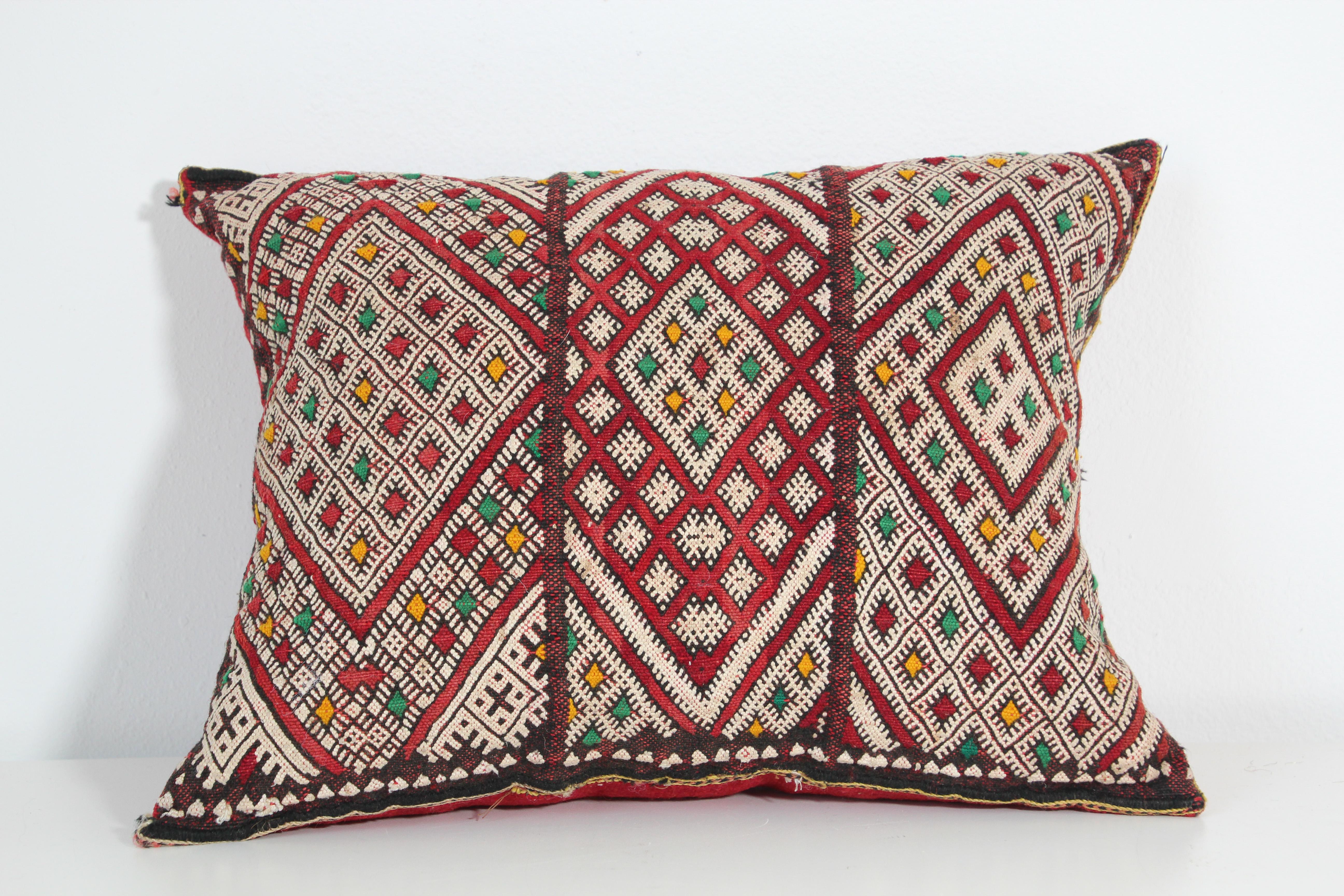 Moroccan African Berber Pillow with Tribal Designs 8