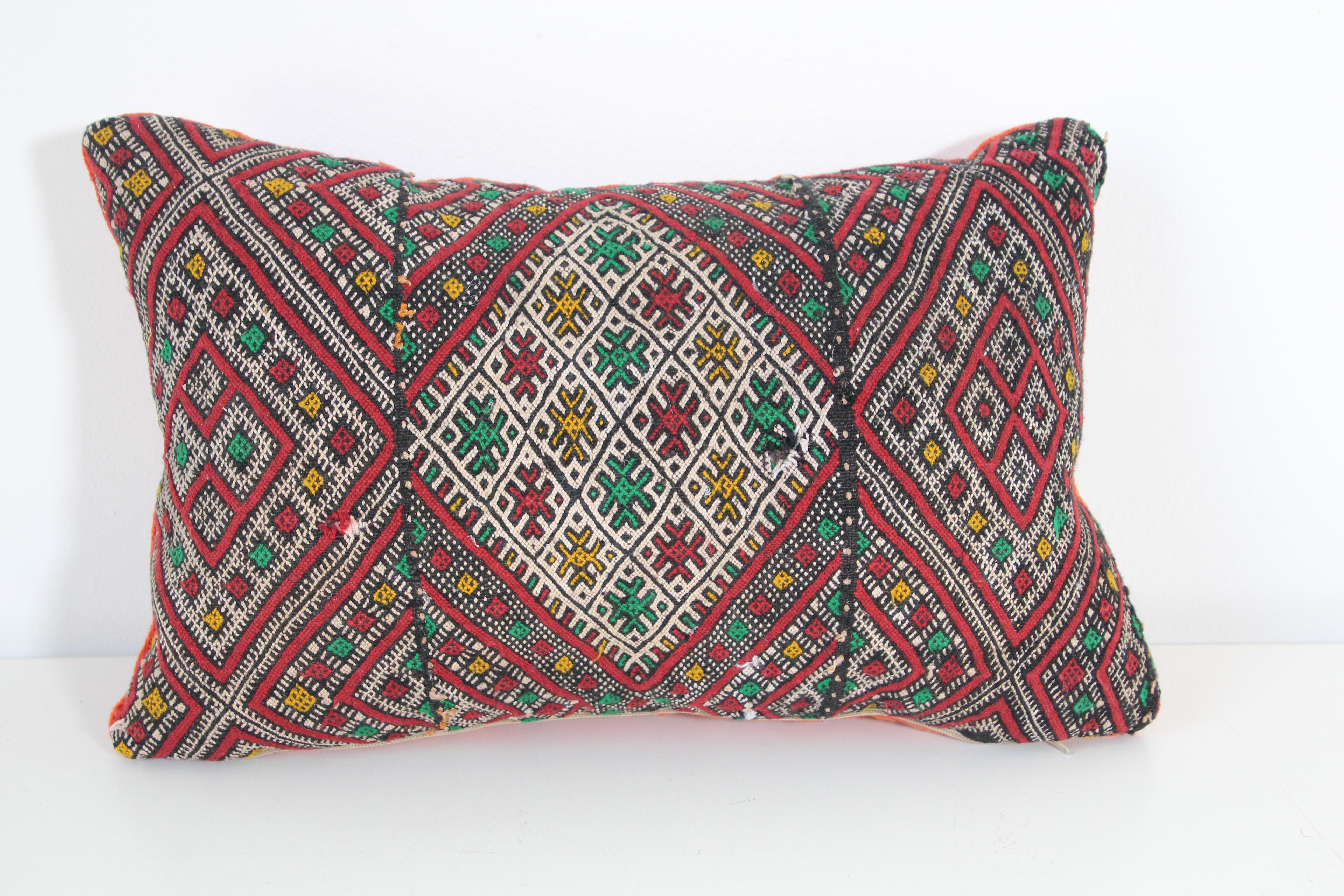 moroccan kilim pillow