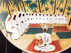 "Bazar marocchino di Agadir", ciotola unica del Medioevo di Waylande Gregory