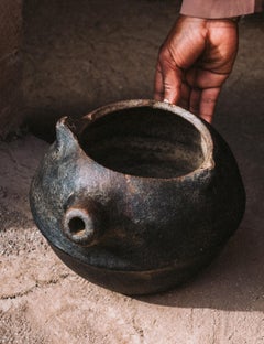 Moroccan Amazigh Spouted Buttermilk Jug – Early 20th Century
