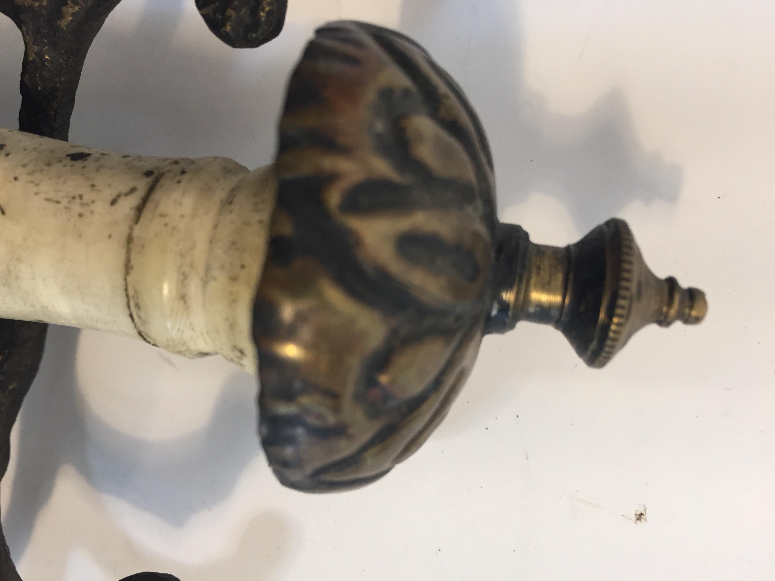 Moroccan Antique Tribal Gun Powder Case Flask 2