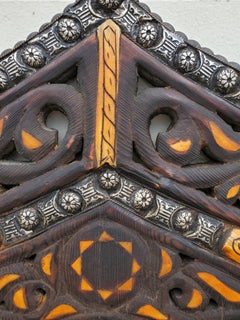 Moroccan Arched Camel Bone Mirror, 105LM24