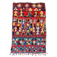 Vintage Moroccan Azilal Berber Rug