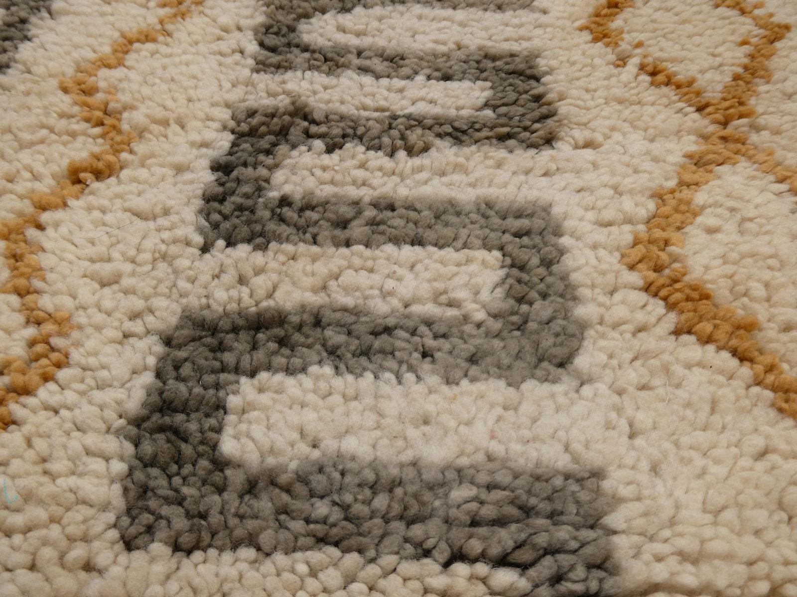 Moroccan Azilal Greek Key Runner 2'9 x 6'10 For Sale 1