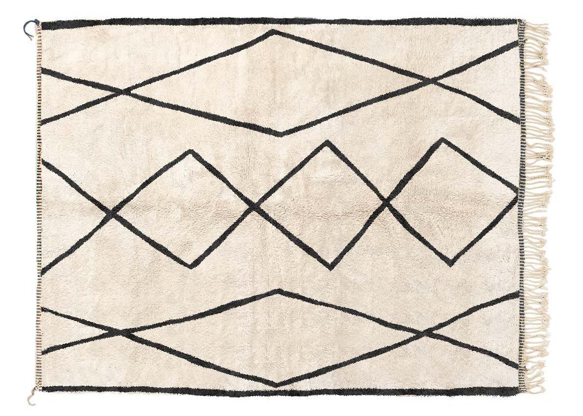 Tamaño: 6'x9' / 185x275 cm. Tejeremos esta alfombra en cualquier tamaño para ti. Sólo tienes que decirnos qué tamaño necesitas.

Creamos exclusivamente alfombras individuales a medida para ti. Esto significa que no producimos artículos innecesarios