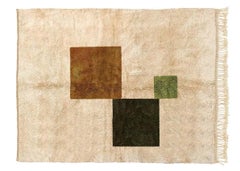 Moroccan Beni Mrirt rug 8'x10’, Modern Geometric Pattern Berber rug, Custom-made